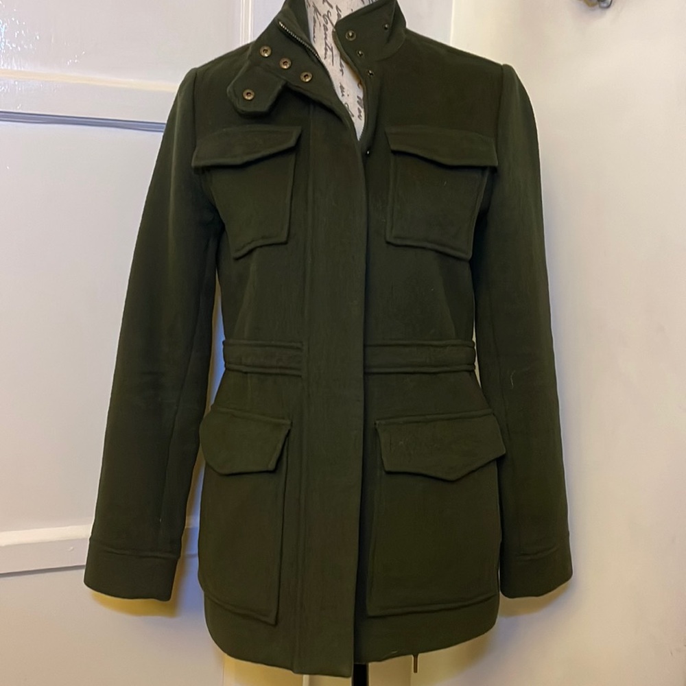 Lucky brand green jacket, extra small